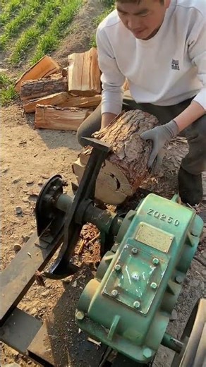 Revolutionary Chopper Slices Wood Fast! Time-Saver for You