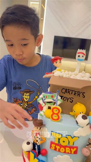 Gawat ada yang tersedak gara-gara makan kue ulangtahun Keizo⁉️