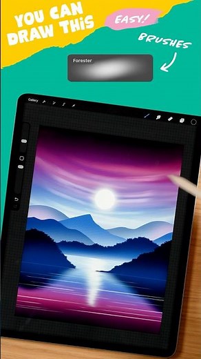 Create Your First Drawing in Procreate #artwithflo #youcandrawthis