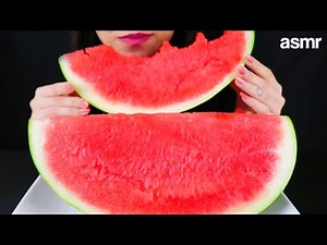 ASMR - JUICY Watermelon (Messy) | Eating and Sounds | Mukbang 먹방