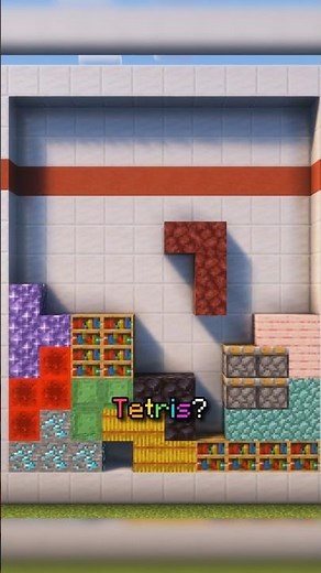 Play TETRIS within Minecraft!