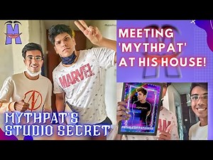 i Met Mythpat at his House 😍 | Mythpat Reavling his Studio Secrets 😂