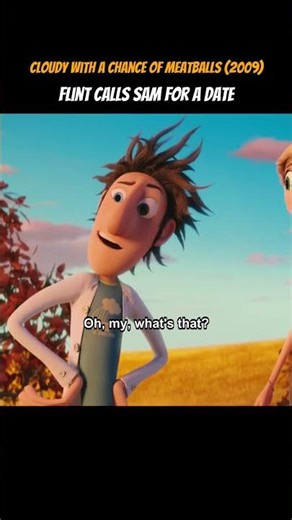 Flint calls Sam for a date Cloudy with a Chance of Meatballs 2009