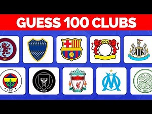 Football Club Logo Quiz ⚽️ 100 Football Club Logos