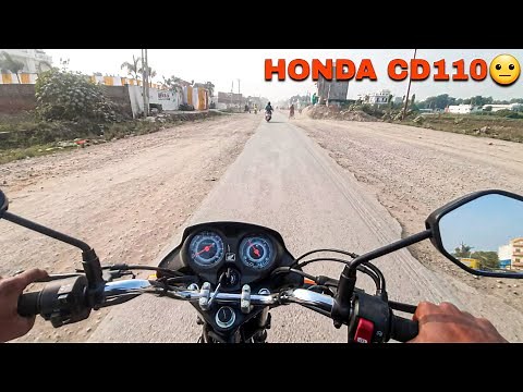 Honda cd 110 dream deluxe e20 2024 review| On road and off road practical ride