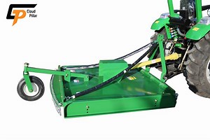 [Hot Item] Manufacturer Cp Compact Tractor Professional Loader and Backhoe with Topper Finishing Hay Disc Rotary Slasher Grass Mower