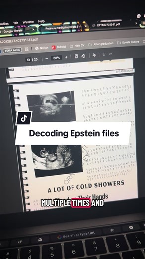 Decoding diary entries of a child in the Epstein Files - ETFTA02731341.pdf #epstein #epsteinfiles #ETFTA02731341