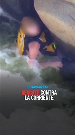 She got TRAPPED by a river CURRENT and this was the RESCUE in California