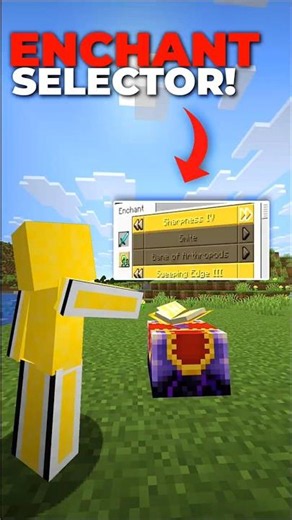 How to Get Your Favourite Enchantment! # #minecraft #shortsfeed #ytshorts