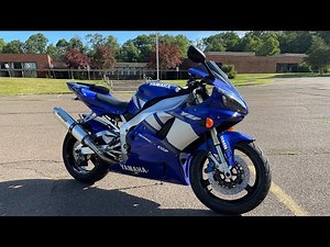 2001 Yamaha R1 walk around and review showroom condition
