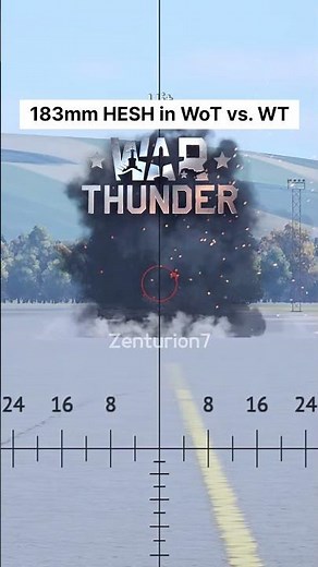 HESH in World of Tanks vs. War Thunder
