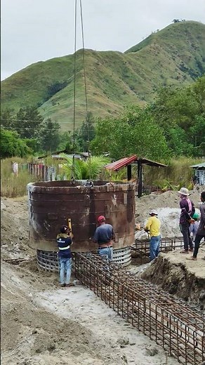 #construction bored pile to install steel casing 💪🗼🇨🇿