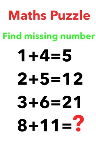 Maths Puzzle 23