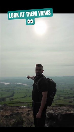 Just mega views from the roaches in the Peak District. 👀