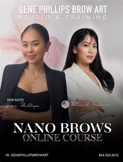 ONLINE NANO BROWS TRAINING | Nano Brows Course by Gene Phillips Brow Art ✨ 𝐖𝐞𝐥𝐜𝐨𝐦𝐞 𝐭𝐨 𝐭𝐡𝐞 𝟏𝟐-𝐖𝐞𝐞𝐤 𝐎𝐧𝐥𝐢𝐧𝐞 𝐍𝐚𝐧𝐨 𝐁𝐫𝐨𝐰𝐬 𝐓𝐫𝐚𝐢𝐧𝐢𝐧𝐠 ✨ We are so excited to have you on this journey 🤍 Over the next 12 weeks, we’ll turn dreams into reality — together. ✨ 𝐌𝐚𝐬𝐭𝐞𝐫 𝐍𝐚𝐭𝐮𝐫𝐚𝐥-𝐋𝐨𝐨𝐤𝐢𝐧𝐠 𝐍𝐚𝐧𝐨 𝐁𝐫𝐨𝐰𝐬 ✨ If you’re looking for a professional nano brows training course, this step-by-step online program is designed to help beginners and experienced PMU a