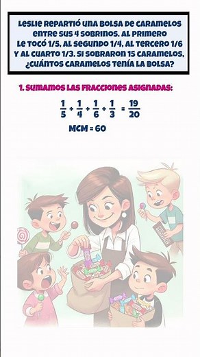 Cómo resolver problemas de fracciones, muy fácil y sin complicaciones #fracciones