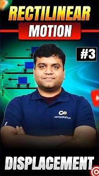 Rectilinear Motion | Displacement Explained in 60s 📘✨