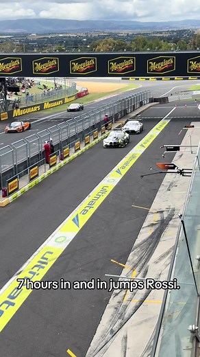 Rossi Joins the Bathurst 12 Hour After 7 Hours of Racing