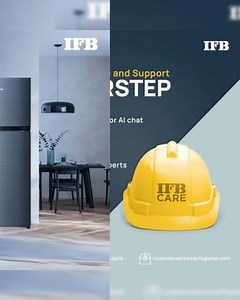 IFB 241L 3 Star Frost Free Advanced Inverter Double Door Refrigerator (Eco Cool IFBFF-2913DBSE, B...