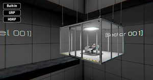 Sci-Fi Floating Prison | 3D Environments | Unity Asset Store
