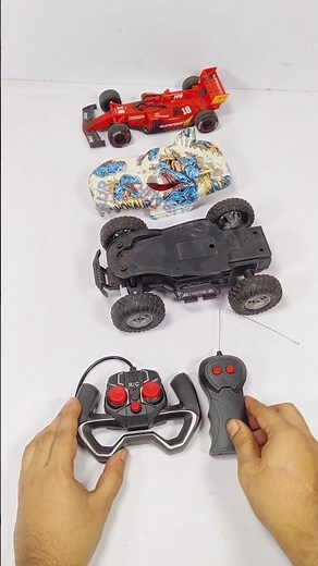 Invisible Control! RC Car Magic / Remote control car Powered by DC motor / Upgrade Remote wali car