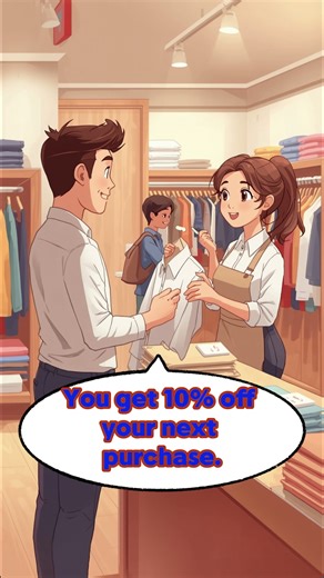 🛒 Shopping for Clothes in English | Beginner Conversation #englishlearningclass #english#short