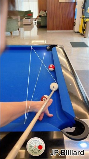 How to play the perfect Eight Ball kick shot #jpbilliard #billiards #billiard