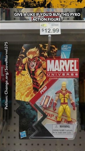Marvel Universe 3.75” Pyro Action Figure Concept Would You Buy This? Juggernaut Customs 1:18