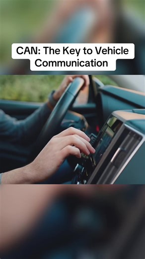 CAN: The Key to Vehicle Communication #CAN #automotiveindustry #technology