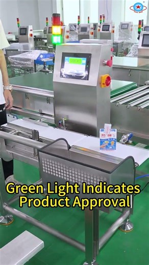 High Accuracy Check Weigher Small Product Weight Check Re-inspection Scale with Air Blow Rejector