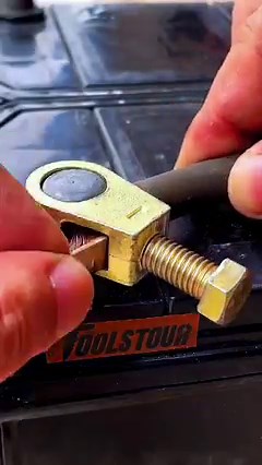 9.7M views · 166K reactions | Super Strong! Battery Terminal Connector #reels #tips #tutorial #toolstour | Toolstour | Facebook
