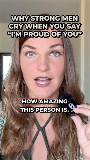 Why Strong Men Cry When You Say “I’m Proud of You - The Connection Catalyst Podcast #shorts