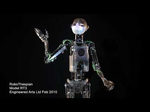 RoboThespian I am a Machine