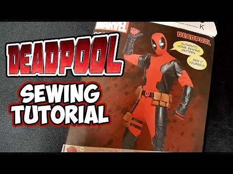 DIY Deadpool sewing tutorial