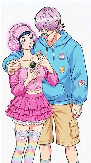 KPOP DEMON HUNTERS Sticker Saja Boys Mystery and Zoey Huntrix Love Couple | Sticker Book DIY