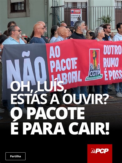O Pacote é para cair! Primeiro-Ministro recebido hoje no Porto. Todos à Greve Geral!