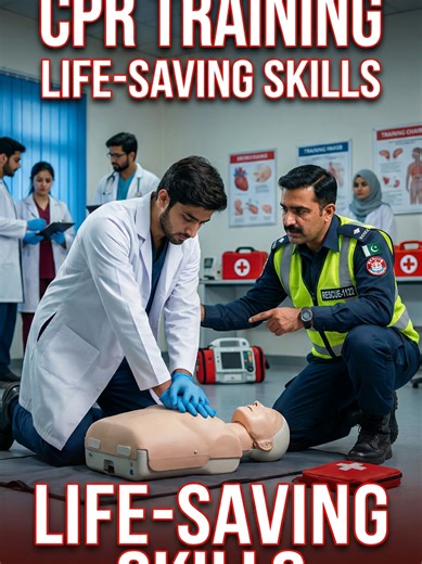 Hands-On CPR Training Saves Lives at Sarwar Institute
