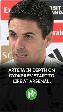 Arteta in DEPTH on Gyokeres' start to life at Arsenal 🙏
