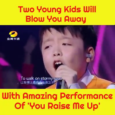 27M views · 27K reactions | Two Little Kids Sing 'You Raise me Up' - Absolutely Stunning! | Christian Today | Facebook