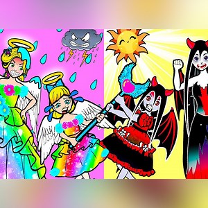 27K views · 578 reactions | Paper Dolls Dress Up - Little Angel Stole The Magic Wand Dresses - Barbie Story & Crafts | LOR Paper Crafts | Facebook