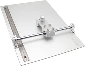 LeTkingok Laboratory Use ITO Conductive Glass Cutter, ITO/FTO/AZO/Quartz Glass Cutting Table (350x250mm)