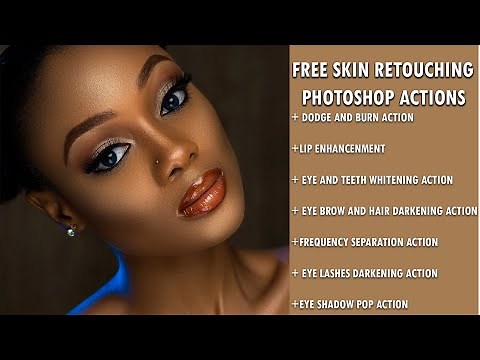 FREE PHOTOSHOP ACTIONS FOR SKIN RETOUCHING