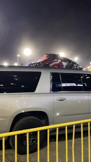 Pit Road Monster Jam #monsterjam #monstertruck #pits #truck #road #shorts #roadtrip #crazy | Off Road Rumble