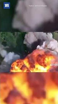 Russian T-90 tank destroyed in devastating explosion