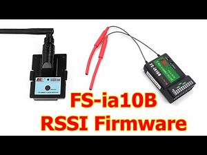 Flysky FSIA10B Receiver RSSI Firmware Flashing Turotial for OSD RSSI Value