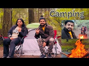 Couple Camping in Washington State || Tent, Love, and Campfires || Cozy Night Under the Stars