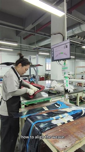 Carbon Fiber Layup Process: How Every Layer Builds Strength.#carbonfiber #carmods #layup #factory