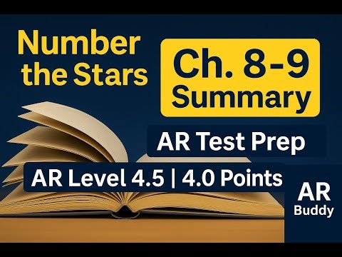 Number the Stars Ch 8–9 | Chapter Summary & AR Test Prep