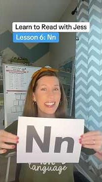👃 Learn to Read Lesson 6: Letter Nn #phonics #readingteacher #alphabet #homeschool #phonics