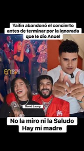 2.4M views · 10K reactions | Yailin abandonó el concierto antes de terminar por la ignorada que le dio Anuel | J promotion emmanuel | Facebook